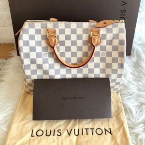 Louis Vuitton Damier Azur Speedy 30